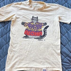 Vintage B Kliban ALOHA crazy shirts, small